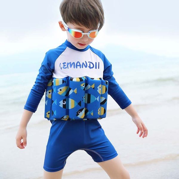 baby girl boy long sleeve children sunscreen one piece buoyancy swimsuit, White;black
baby girl boy long sleeve children sunscreen one piece buoyancy swimsuit, White;black