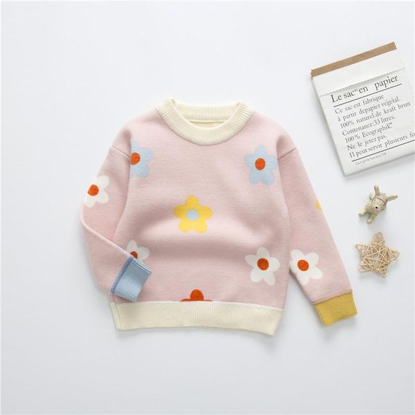 pullover children autumn winter sweaters 2021 fashion girls baby flowers cotton soft clothes kids lovely princess clothing 2-6y, Blue
pullover children autumn winter sweaters 2021 fashion girls baby flowers cotton soft clothes kids lovely princess clothing 2-6y, Blue