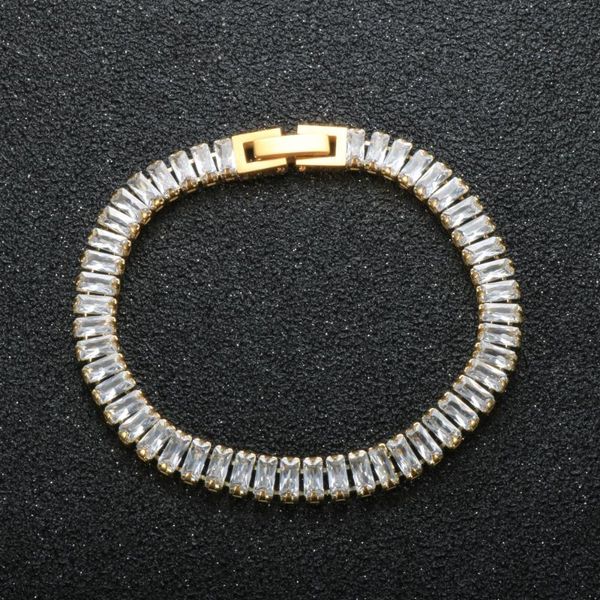 charm bracelets luxury bling cubic zirconia tennis bracelet stainless steel statement chain for women fashion wedding jewelry gifts, Golden;silver
charm bracelets luxury bling cubic zirconia tennis bracelet stainless steel statement chain for women fashion wedding jewelry gifts, Golden;silver