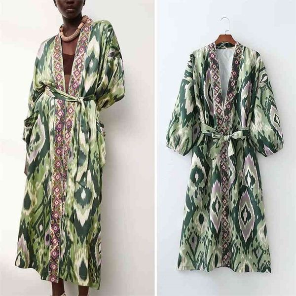 za summer women kimono dress with blet fashion floral printed office lady long party vestido elegant girls causal outfits 210701, Black;gray
za summer women kimono dress with blet fashion floral printed office lady long party vestido elegant girls causal outfits 210701, Black;gray