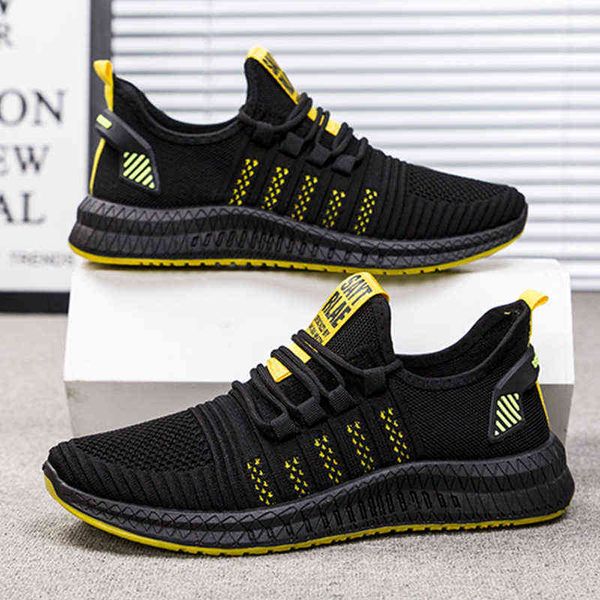 2021 autumn men's shoes running breathable flying woven korean fashion casual, Black;white
2021 autumn men's shoes running breathable flying woven korean fashion casual, Black;white
