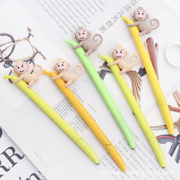 gel pens 1pc cute kawaii monkey black ink pen 0.38mm cartoon animal plastic for writing office school supplies stationery
gel pens 1pc cute kawaii monkey black ink pen 0.38mm cartoon animal plastic for writing office school supplies stationery