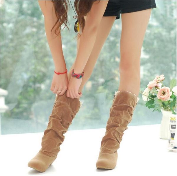 boots fashion spring autumn casual flat princess sweet women stylish flock shoes mid-calf, Black
boots fashion spring autumn casual flat princess sweet women stylish flock shoes mid-calf, Black