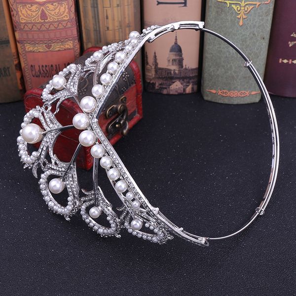 2021 new vintage baroque bridal tiaras accessories prom headwear stunning sheer crystals wedding tiaras and crowns 1916, Slivery;golden
2021 new vintage baroque bridal tiaras accessories prom headwear stunning sheer crystals wedding tiaras and crowns 1916, Slivery;golden