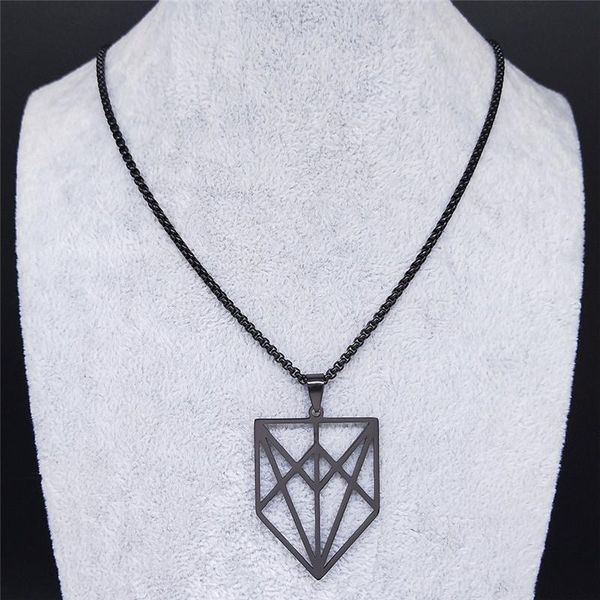 pendant necklaces 2021 codex aristarchus stainless steel chain black color necklace jewelry cadenas de acero inoxidab n1265s03, Silver
pendant necklaces 2021 codex aristarchus stainless steel chain black color necklace jewelry cadenas de acero inoxidab n1265s03, Silver