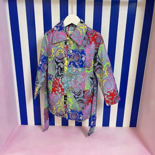 coat high-end customized 2021 early autumn girls printed windbreaker jacket, classic design, trendy upper body, Blue;gray
coat high-end customized 2021 early autumn girls printed windbreaker jacket, classic design, trendy upper body, Blue;gray