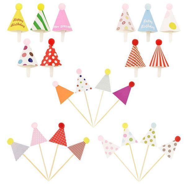 other festive & party supplies 12/15pc hat cake er multicolor birthday decoration cupcake dessert insert flags happy baby shower supply
other festive & party supplies 12/15pc hat cake er multicolor birthday decoration cupcake dessert insert flags happy baby shower supply