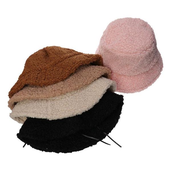 berets winter hats for women lamb wool fisherman cap warm bucket hat casual all-match sun, Blue;gray 
berets winter hats for women lamb wool fisherman cap warm bucket hat casual all-match sun, Blue;gray