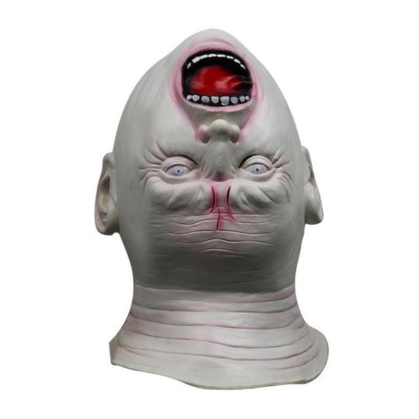 party masks 1 pcs halloween terrorble upside down head ghost mask creepy grimace latex realistic full cosplay
party masks 1 pcs halloween terrorble upside down head ghost mask creepy grimace latex realistic full cosplay