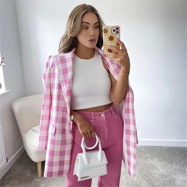 women's suits & blazers ins blazer female restoring ancient ways the 2021 early autumn pink plaid loose off straight two grain of butto, White;black
women's suits & blazers ins blazer female restoring ancient ways the 2021 early autumn pink plaid loose off straight two grain of butto, White;black