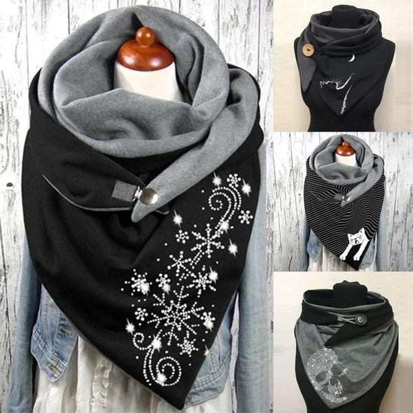 women printing button soft wrap casual warm scarves shawls scarves shawls bufanda mujer écharpe winter warm femme scarf d3, Blue;gray
women printing button soft wrap casual warm scarves shawls scarves shawls bufanda mujer écharpe winter warm femme scarf d3, Blue;gray