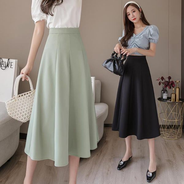 skirts umbrella skirt women's summer and spring, Black 
skirts umbrella skirt women's summer and spring, Black