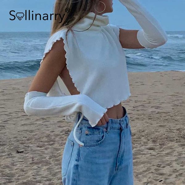 sollinarry high street turtleneck sweater vest women sleeveless autumn crop white loose lace up ladies short sweater 210709
sollinarry high street turtleneck sweater vest women sleeveless autumn crop white loose lace up ladies short sweater 210709