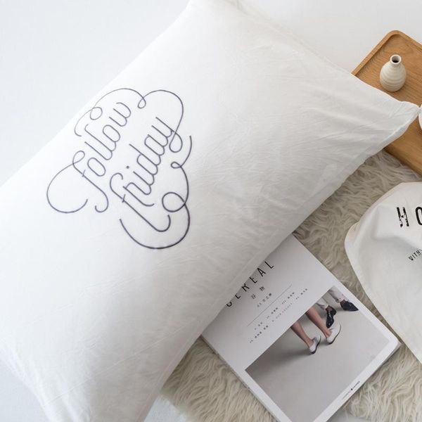 storage bags home furnishing cotton textile pillowcase white washed simple solid english single set a pillow with an embroidered case
storage bags home furnishing cotton textile pillowcase white washed simple solid english single set a pillow with an embroidered case