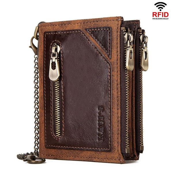 wallets mrf54 men wallet genuine leather zipper design female short rfid purse with id card holder coin pockets mini, Red;black
wallets mrf54 men wallet genuine leather zipper design female short rfid purse with id card holder coin pockets mini, Red;black