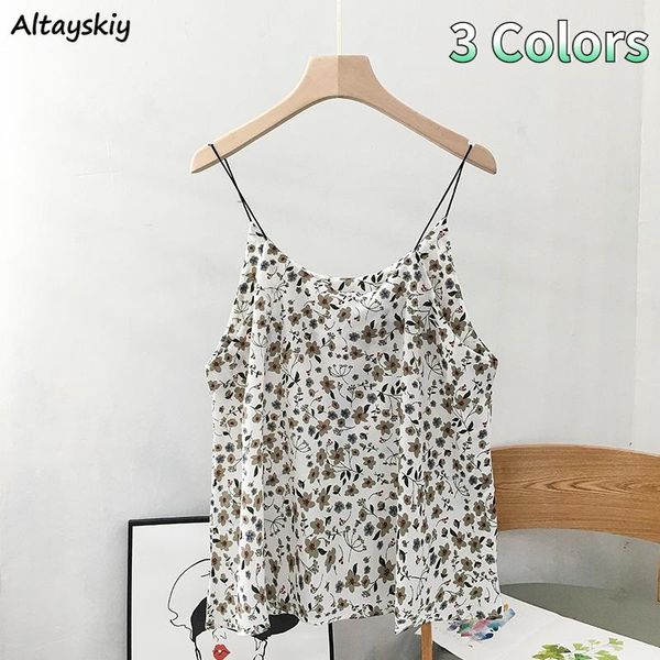 women's tanks & camis camisole women floral spaghetti straps korean style leisure fashion ulzzang students elegant backless holiday fem, White
women's tanks & camis camisole women floral spaghetti straps korean style leisure fashion ulzzang students elegant backless holiday fem, White