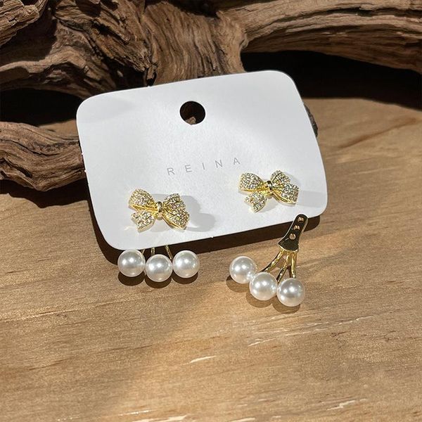 dangle & chandelier allme korean style bling cz stone bowknot drop earrings for women brass gold simulation pearls pendientes, Silver
dangle & chandelier allme korean style bling cz stone bowknot drop earrings for women brass gold simulation pearls pendientes, Silver