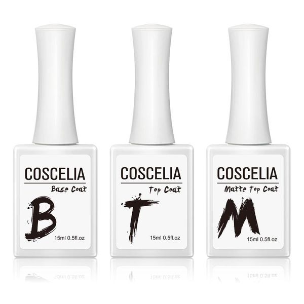 nail gel coscelia base matte coat set for polish 10/15 ml nails hybrid varnish art all manicure, Red;pink
nail gel coscelia base matte coat set for polish 10/15 ml nails hybrid varnish art all manicure, Red;pink