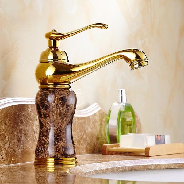 bathroom sink faucets latest luxury marble golden faucet coffee color stone with and cold water taps
bathroom sink faucets latest luxury marble golden faucet coffee color stone with and cold water taps