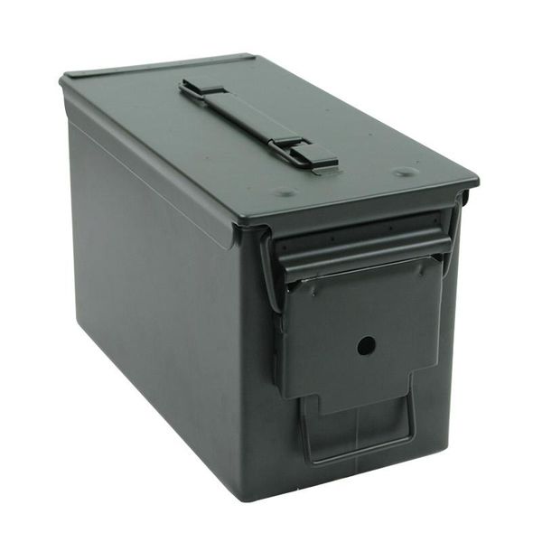 tool organizers 50 cal ammo can military & army solid tactical waterproof steel holder box case for long-term valuables storage
tool organizers 50 cal ammo can military & army solid tactical waterproof steel holder box case for long-term valuables storage