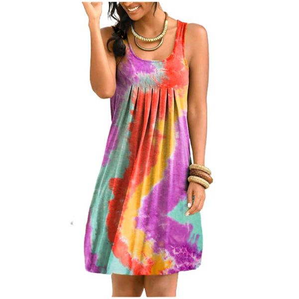 casual dresses big size summer sleeveless women dress 2021 fashion tie-dye gradient printed mini 4xl 5xl loose vestidos, Black;gray
casual dresses big size summer sleeveless women dress 2021 fashion tie-dye gradient printed mini 4xl 5xl loose vestidos, Black;gray