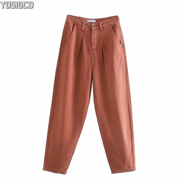 yosibcd women 2021 chic fashion with darts pockets faded jeans vintage high waist zipper denim female ankle trousers mujer, Blue
yosibcd women 2021 chic fashion with darts pockets faded jeans vintage high waist zipper denim female ankle trousers mujer, Blue