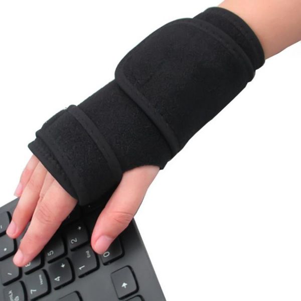 1 pc wristband bandage adjustable orthopedic hand brace wrist support finger splint carpal tunnel hand wrist support brace, Black;red
1 pc wristband bandage adjustable orthopedic hand brace wrist support finger splint carpal tunnel hand wrist support brace, Black;red
