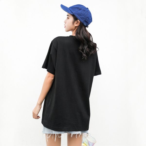 new style 2021 preppy sleeve short the-neck of women kpop summer clothes letter imprint t black schoolgirl shirt loose streetwear 3vgd, White
new style 2021 preppy sleeve short the-neck of women kpop summer clothes letter imprint t black schoolgirl shirt loose streetwear 3vgd, White