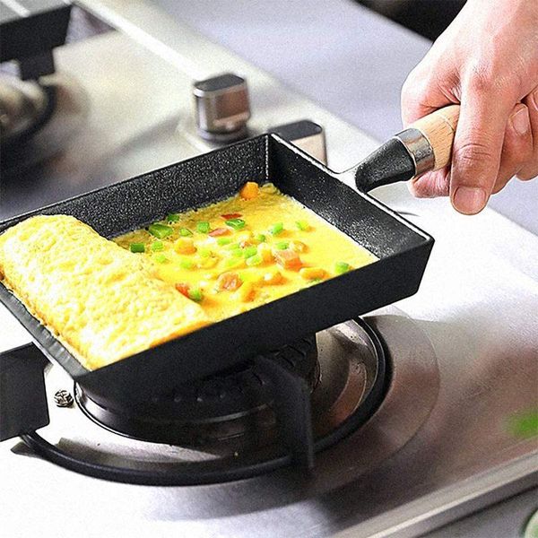 pans on-stick iron omelette rolled egg pan japanese frying with wooden handle bakeware kitchen pot for gas induction cooker
pans on-stick iron omelette rolled egg pan japanese frying with wooden handle bakeware kitchen pot for gas induction cooker