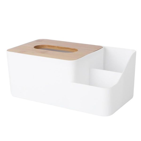 tissue boxes & napkins 1pc bamboo lid multi-grid box home multi-purpose storage case
tissue boxes & napkins 1pc bamboo lid multi-grid box home multi-purpose storage case