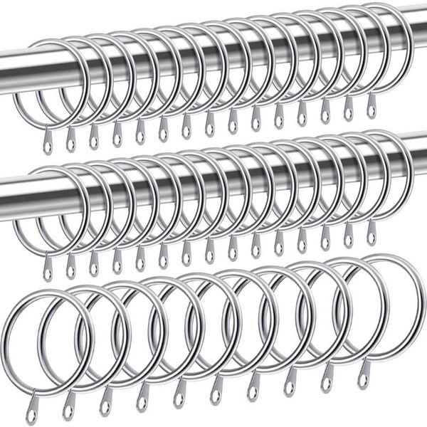 40 pcs metal curtain ring for curtains and poles,dangling sliding eyelet ring 32 mm inner diameter (silver)
40 pcs metal curtain ring for curtains and poles,dangling sliding eyelet ring 32 mm inner diameter (silver)