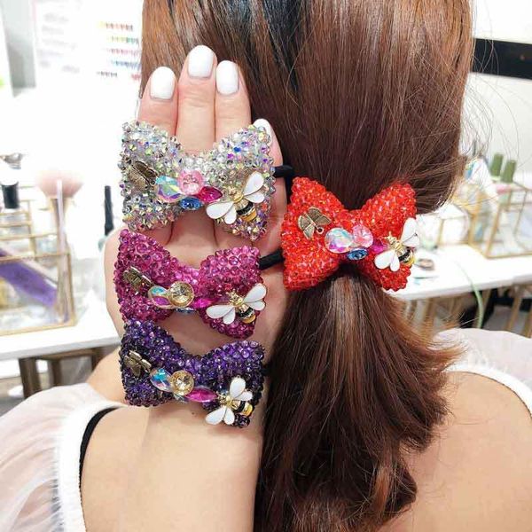 hair clips & barrettes retro bee elastic bowknot bands elegant crystal rhinestone rope headdress girls accesorioes for women, Golden;silver
hair clips & barrettes retro bee elastic bowknot bands elegant crystal rhinestone rope headdress girls accesorioes for women, Golden;silver