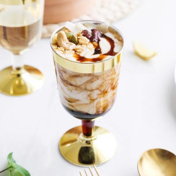 disposable dinnerware 6oz 180ml ps transparent wine glass plastic goblet ice cream cup birthday party decorations
disposable dinnerware 6oz 180ml ps transparent wine glass plastic goblet ice cream cup birthday party decorations
