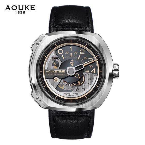 wristwatches aouke arrival luxury men moonphase automatic mechanical watch sapphire glass waterproof 50m, Slivery;brown
wristwatches aouke arrival luxury men moonphase automatic mechanical watch sapphire glass waterproof 50m, Slivery;brown
