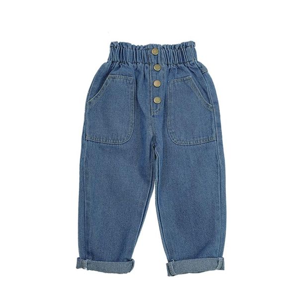 emmababy 2021 spring 6m-5y baby girl denim four buttons big pockets pants elastic waist ankle length jeans, Blue
emmababy 2021 spring 6m-5y baby girl denim four buttons big pockets pants elastic waist ankle length jeans, Blue