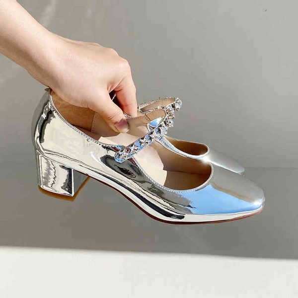 shoes m jane family mary new patent leather diamond star with round head thick heel shoes women's high heels yw, Black
shoes m jane family mary new patent leather diamond star with round head thick heel shoes women's high heels yw, Black