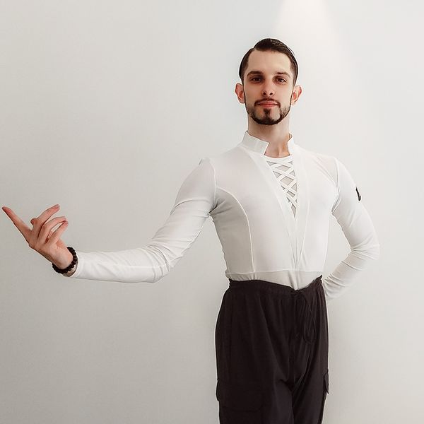 mens latin dance clothes ballroom long sleeve practice suit jumpsuit art test competitive dancing leotard male latin shirt, Black;red
mens latin dance clothes ballroom long sleeve practice suit jumpsuit art test competitive dancing leotard male latin shirt, Black;red