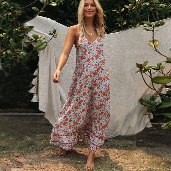2021 new sleeveless strap vintage floral print backless summer dress vestidos beach casual women slip dresses f3df, White
2021 new sleeveless strap vintage floral print backless summer dress vestidos beach casual women slip dresses f3df, White