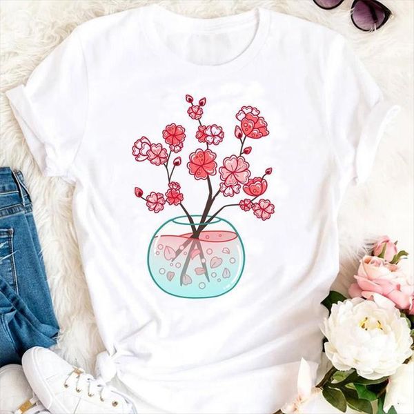 and women summer flower watercolor men t shirt clothing ladies cartoon tshirts fashion clothes graphic lady print tee, White;black
and women summer flower watercolor men t shirt clothing ladies cartoon tshirts fashion clothes graphic lady print tee, White;black