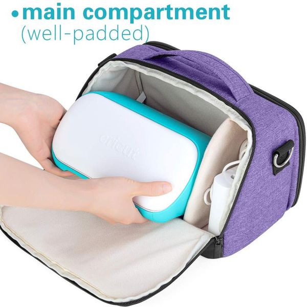 carrying bag case tool set storage organizer for cricut joy durable reusable padded handle main compartment accessories storage
carrying bag case tool set storage organizer for cricut joy durable reusable padded handle main compartment accessories storage