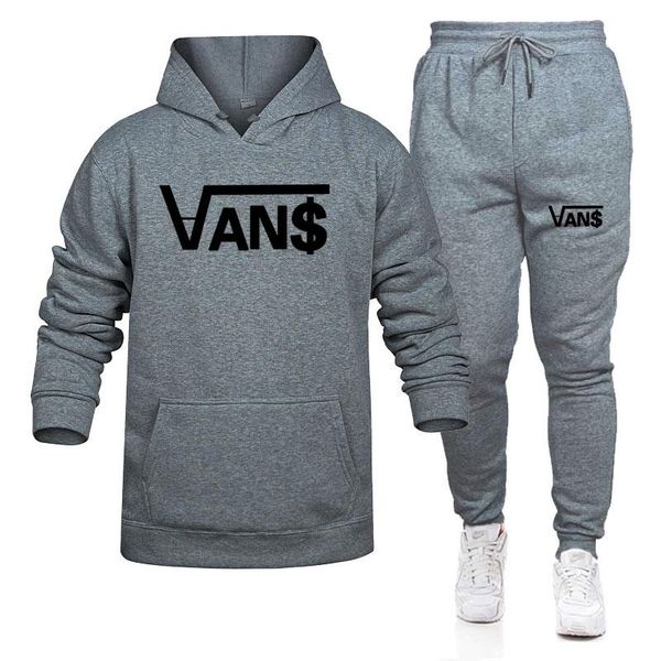 men's tracksuits autumn/winter 2021 alphabet print hoodie for men casual fashion lovers running sports two pieces set, Gray
men's tracksuits autumn/winter 2021 alphabet print hoodie for men casual fashion lovers running sports two pieces set, Gray