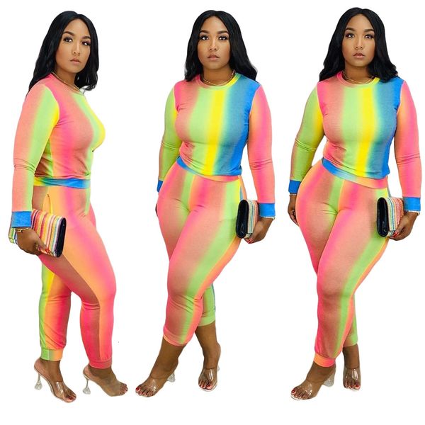 2021 colorful tie-dye printting round-neck tshirt & trousers autumn new style women two piece outfits fashion suits p1wa, Gray
2021 colorful tie-dye printting round-neck tshirt & trousers autumn new style women two piece outfits fashion suits p1wa, Gray