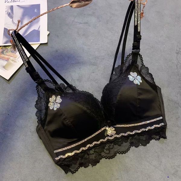summer new baby cotton breathable black lace adjustment push up womens bra small chest beauty back, Red;black
summer new baby cotton breathable black lace adjustment push up womens bra small chest beauty back, Red;black