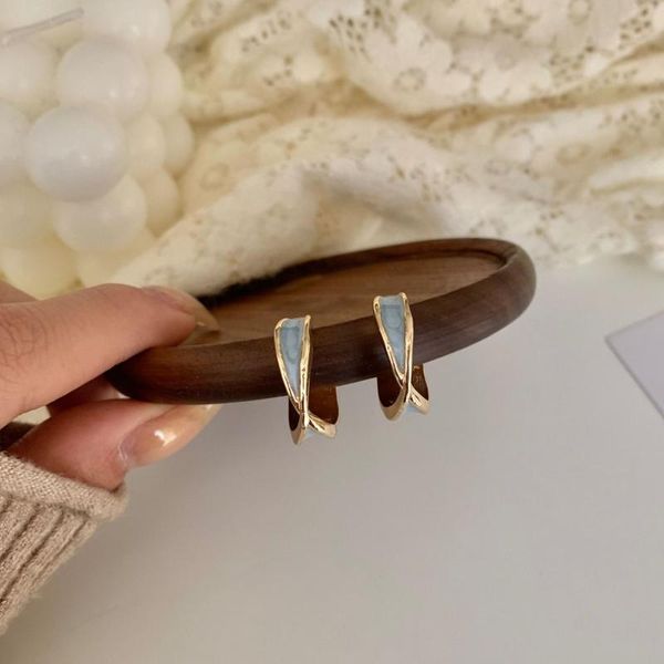 hoop & huggie 2021 trendy enamel metal earring for woman vintage open intersect circle c shaped korean statement small earrings brincos, Golden;silver
hoop & huggie 2021 trendy enamel metal earring for woman vintage open intersect circle c shaped korean statement small earrings brincos, Golden;silver
