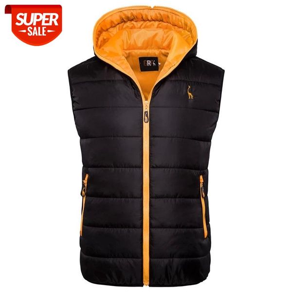 2020 New Giraffe Brand Winter Jacket Men Hoodied Vest Men Zipper Mens Jacket Sleeveless Casual Winter Waistcoat #lh7Z, Black
2020 New Giraffe Brand Winter Jacket Men Hoodied Vest Men Zipper Mens Jacket Sleeveless Casual Winter Waistcoat #lh7Z, Black