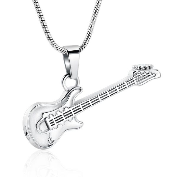 pendant necklaces memorial jewelry musical instrument cremation necklace for women&men guitar urn ashes, Silver
pendant necklaces memorial jewelry musical instrument cremation necklace for women&men guitar urn ashes, Silver