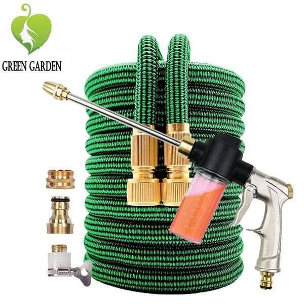 watering equipments plastic garden hose expandable flexible high-pressure car wash magic pipe with spray gun outdoor
watering equipments plastic garden hose expandable flexible high-pressure car wash magic pipe with spray gun outdoor