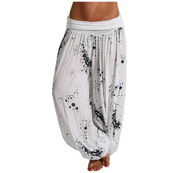 women's pants & capris fashion bohemian floral print women long 2021 mid waist vintage harem elastic boho beach trousers#f3, Black;white
women's pants & capris fashion bohemian floral print women long 2021 mid waist vintage harem elastic boho beach trousers#f3, Black;white