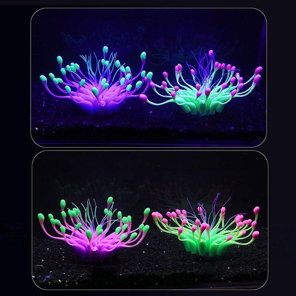 decorations 1pc silicone glowing artificial fish tank aquarium coral plants ornament underwater pets decor drop ship 2021
decorations 1pc silicone glowing artificial fish tank aquarium coral plants ornament underwater pets decor drop ship 2021