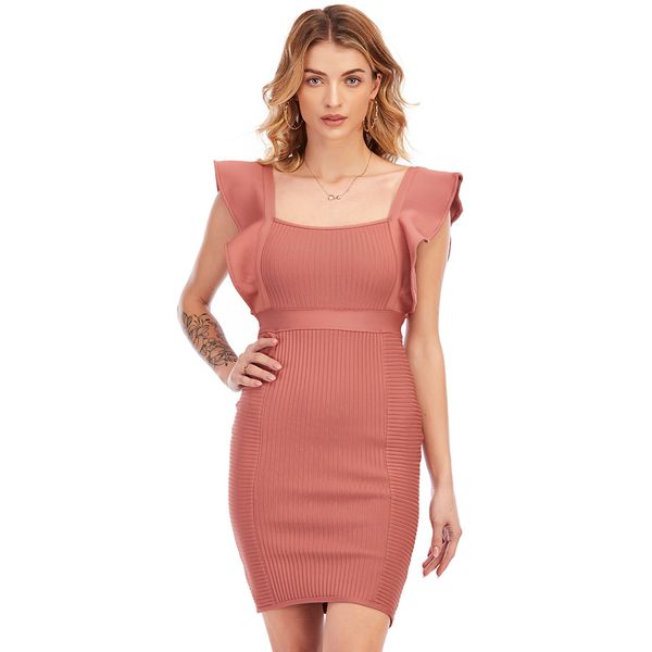 2021 new summer black ruffles short sleeve bodycon bandage slash neck women club celebrity runway party es ma19, Black;gray
2021 new summer black ruffles short sleeve bodycon bandage slash neck women club celebrity runway party es ma19, Black;gray